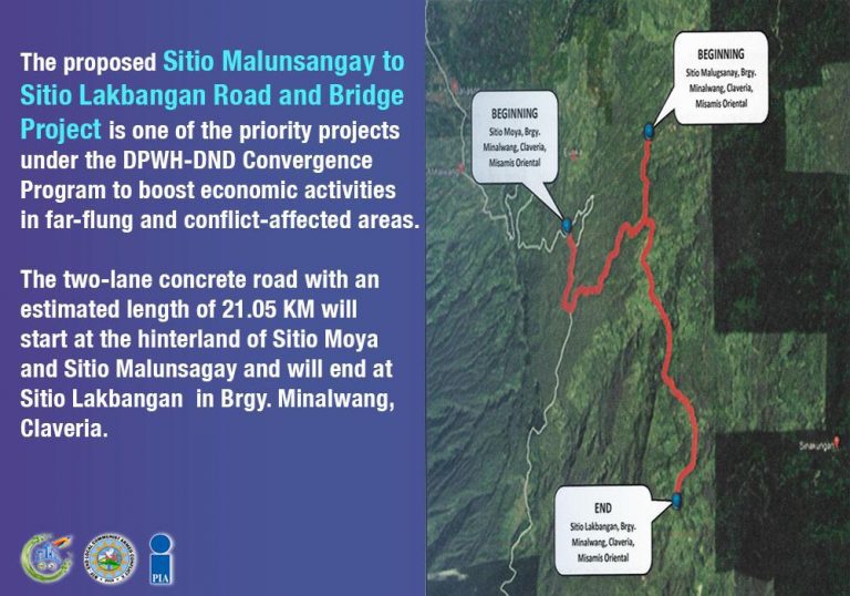 DPWH-10 to build road, bridge in conflict-affected MisOr villages