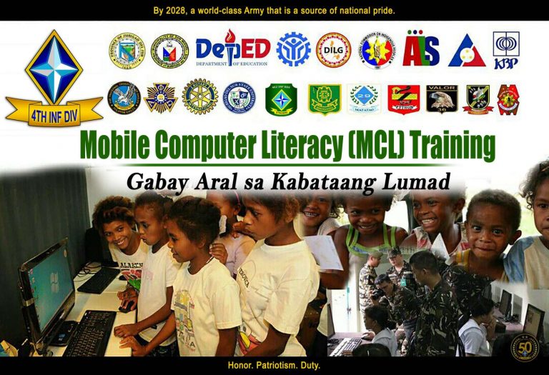 4ID upgrades mobile computer lab for IP youths