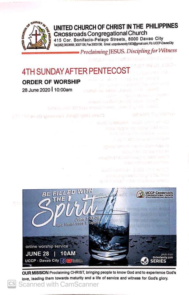 “Be Filled with the Spirit”