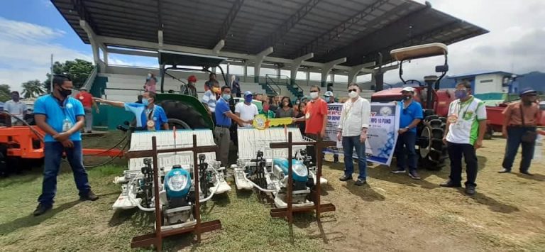 SND receives P10.4-M post-harvest facility, machinery from DA-10