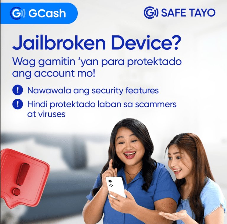 GCash warns users on ‘jailbroken’ and ‘rooted’ phones